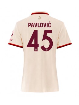 Bayern Munich Aleksandar Pavlovic #45 Zenski Rezervni Dres 2024-25 Kratak Rukavima